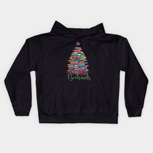 Merry bookmas Kids Hoodie